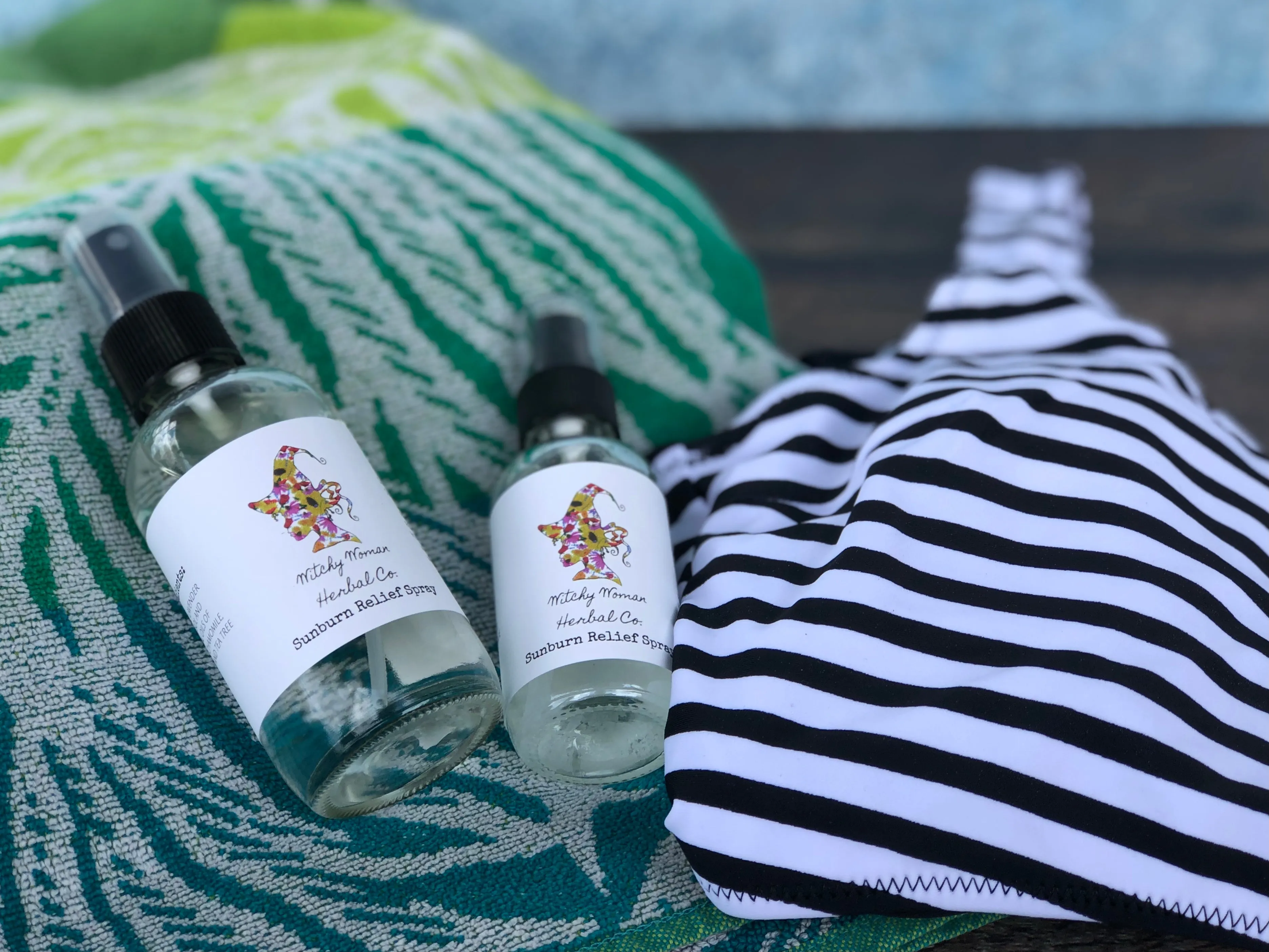 Sunburn Relief Spray- For Calming Skin, Providing Relief & Healing From a Sunburn
