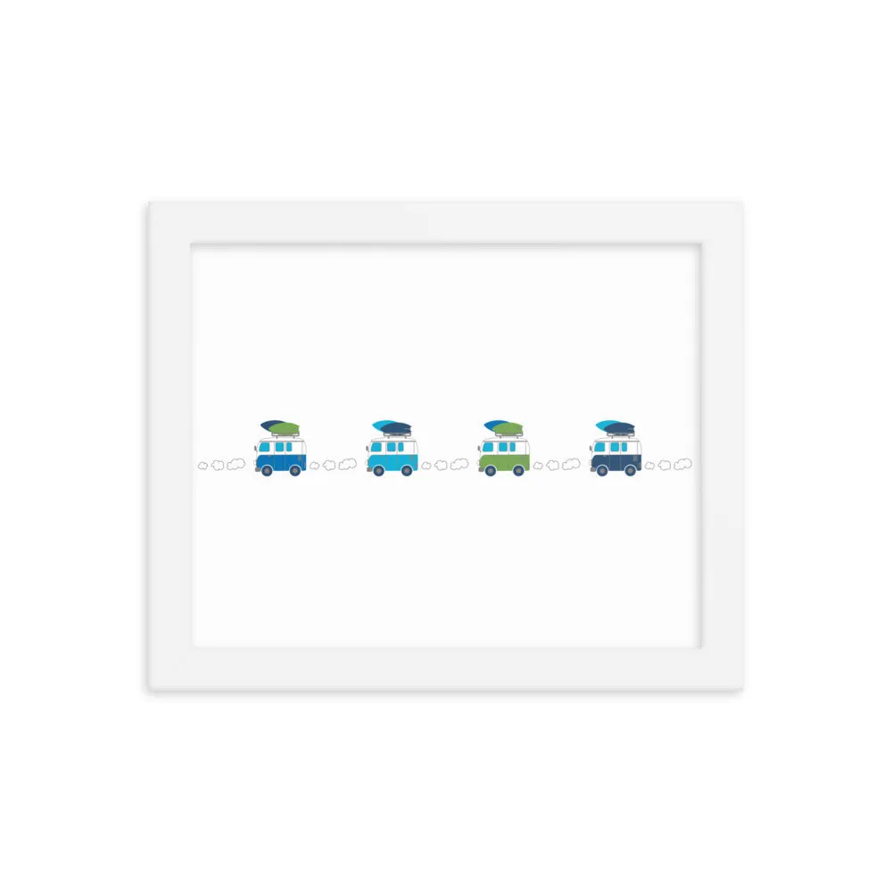 Surf's Up Framed Print