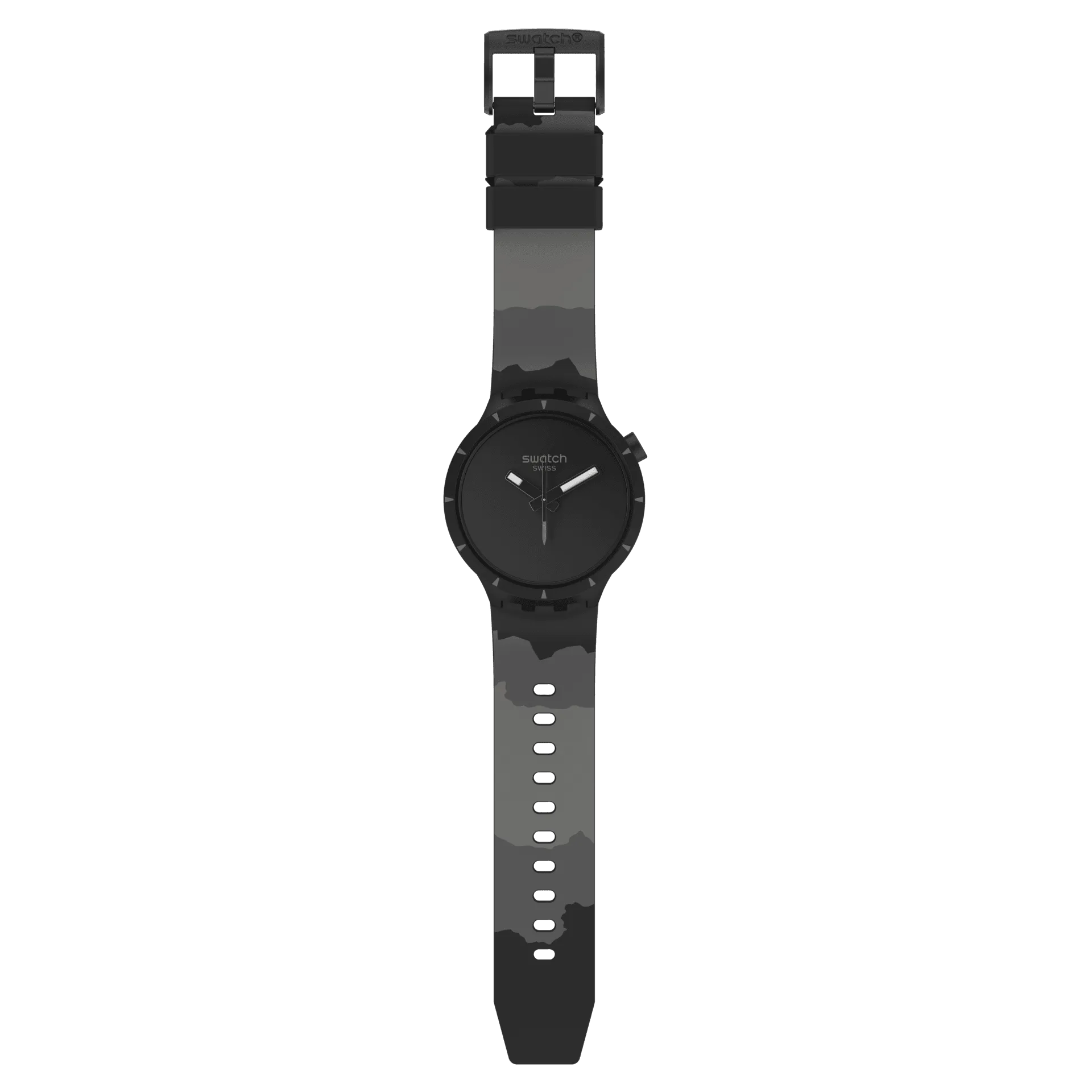 Swatch BIOCERAMIC BASALT ORIGINALS BIG BOLD 47MM SB03B110 watch