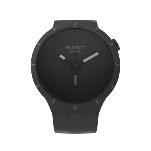 Swatch BIOCERAMIC BASALT ORIGINALS BIG BOLD 47MM SB03B110 watch