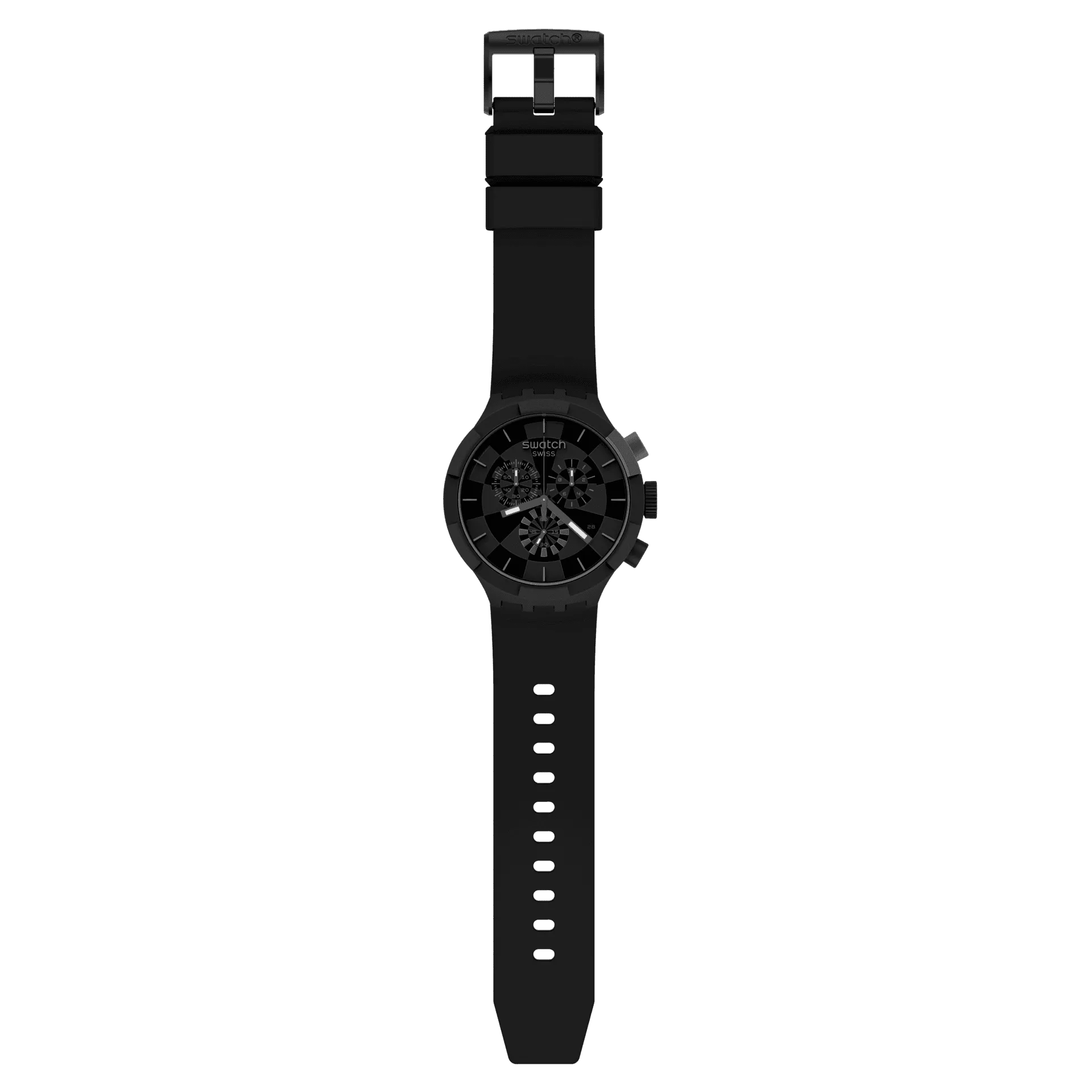 Swatch Checkpoint Black Originals Big Bold 47mm SB02B400 watch