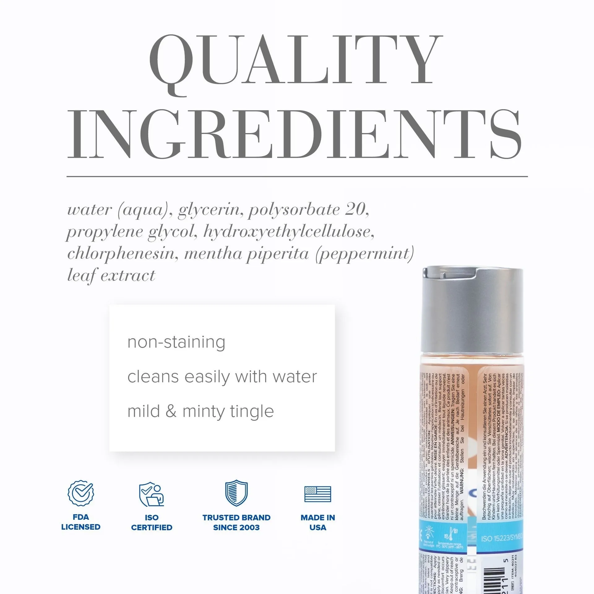 System JO H2O Anal Lubrifiant Refroidissement 120 ml