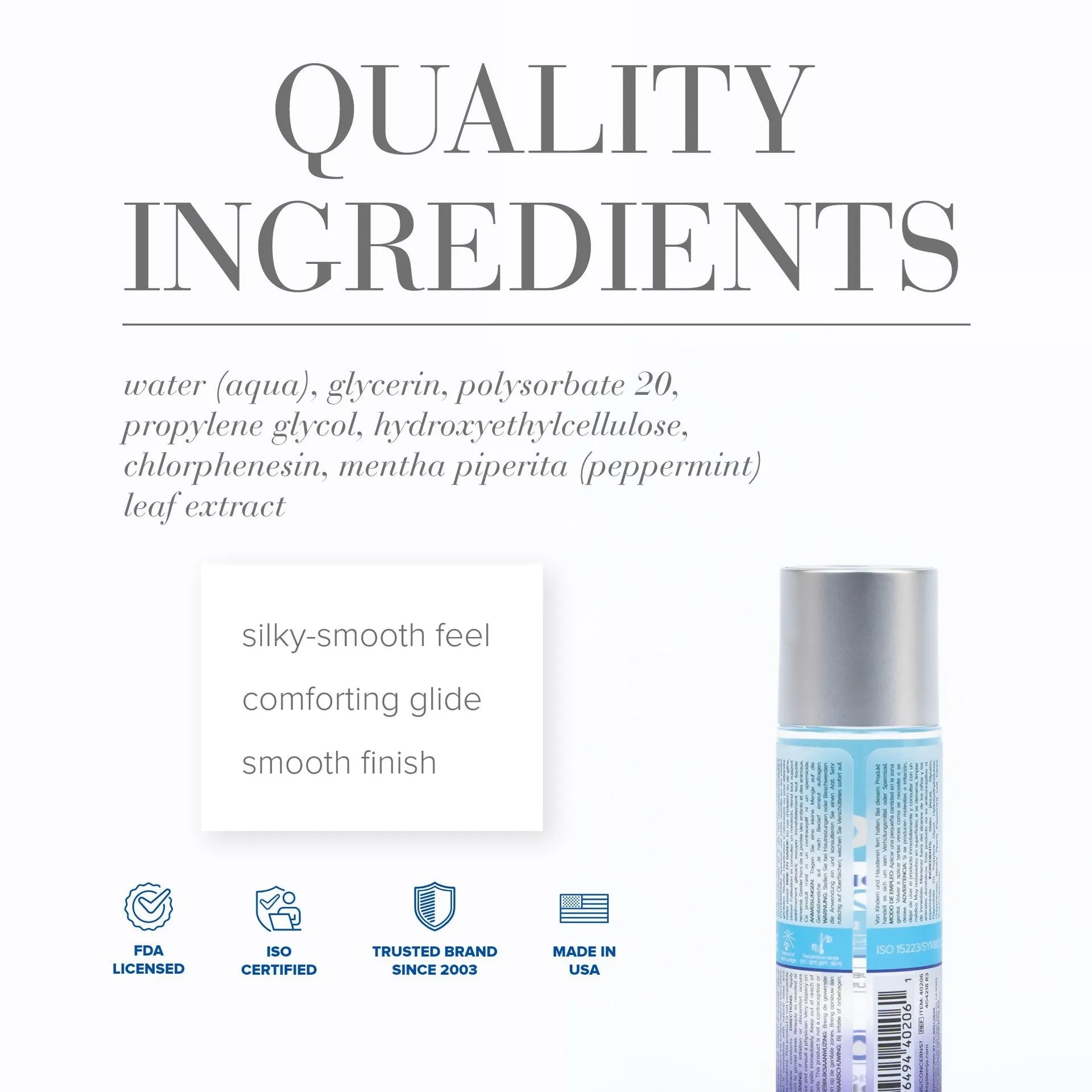 System JO H2O Lubrifiant Refroidissement 120 ml
