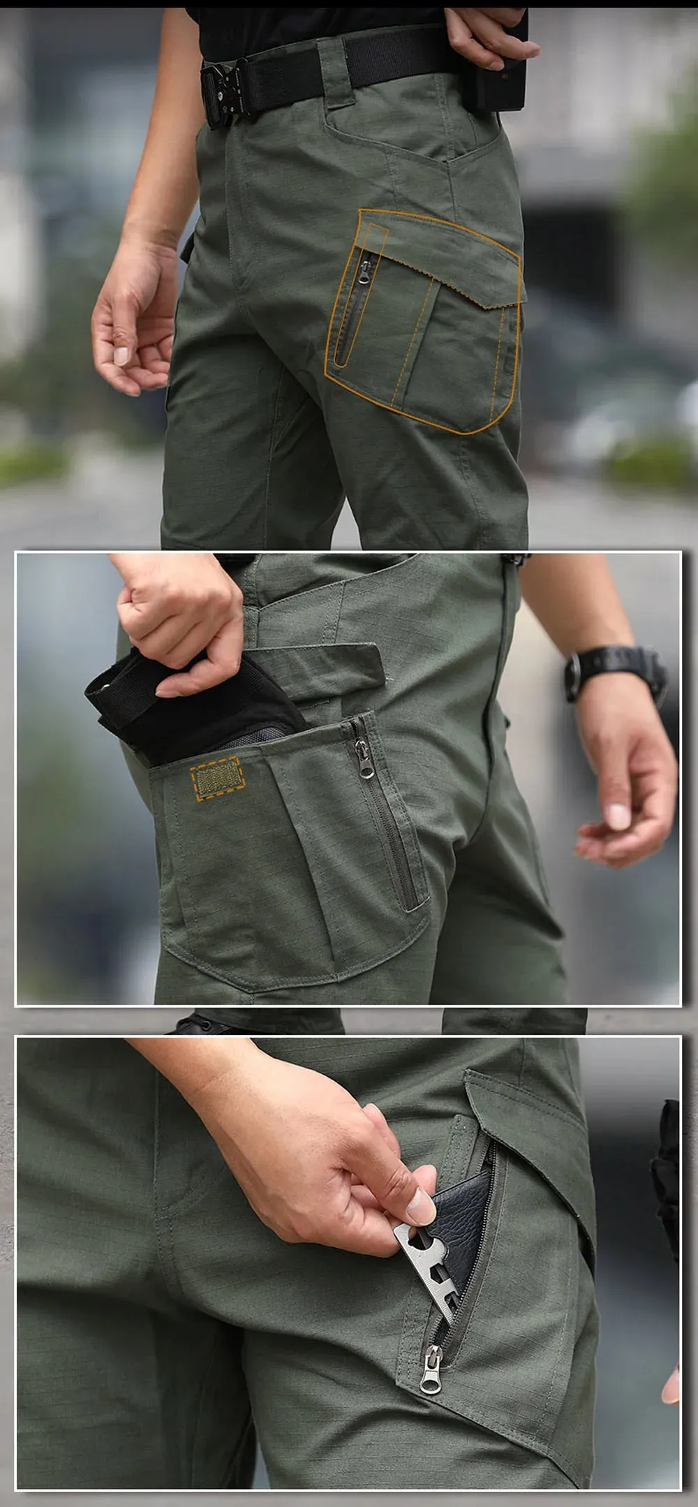 Tactical Cargo Pants Classic Outdoor Hiking Trekking Army Tactical Joggers Pant Camouflage Military Multi Pocket Trousers
