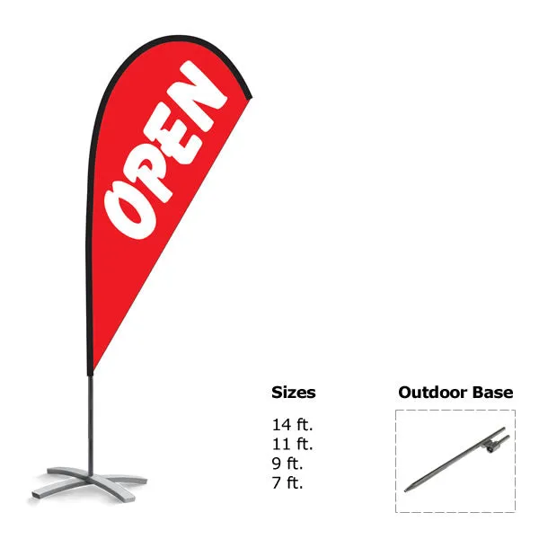 Teardrop Flag
