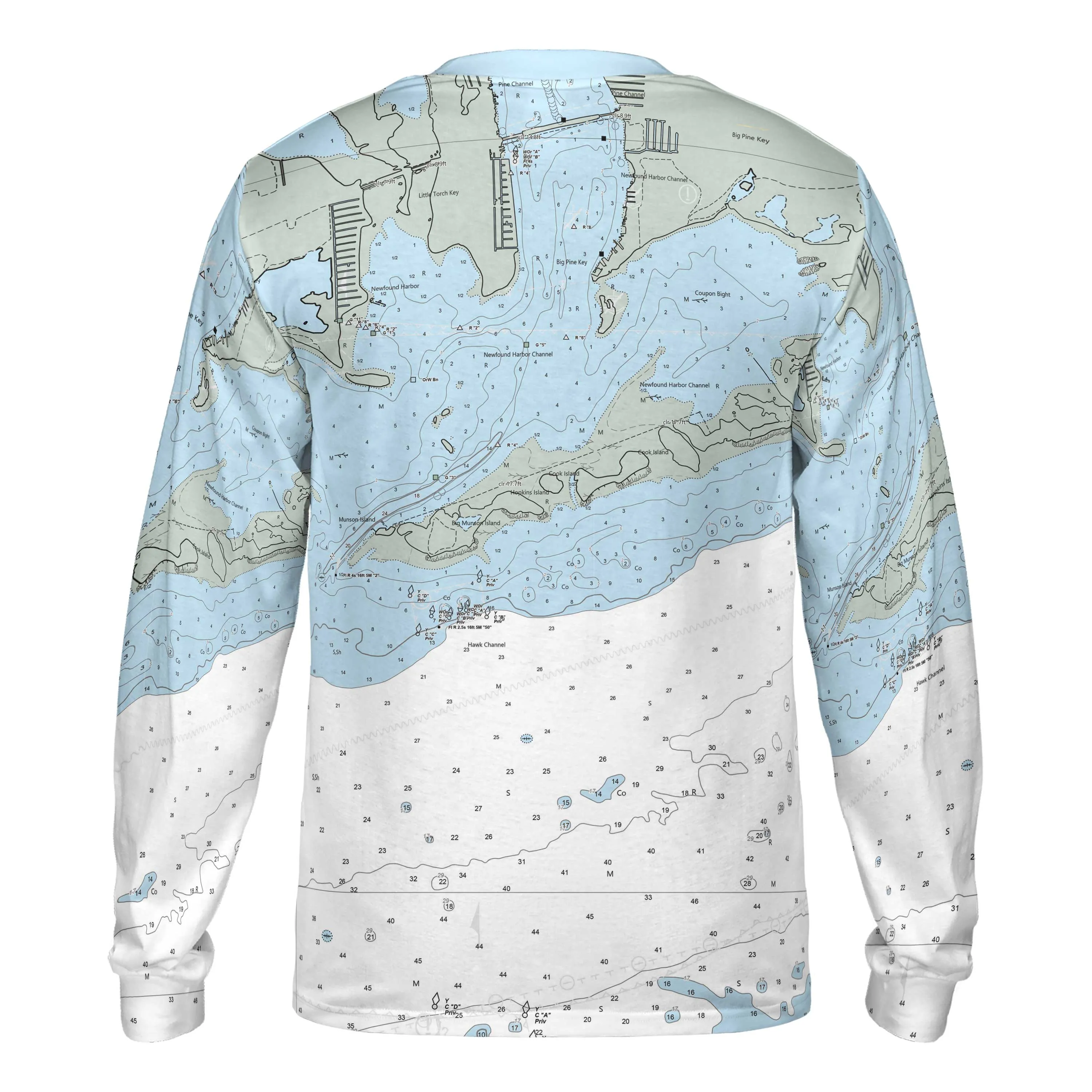 The Newfound Harbor Keys Long Sleeve Performance Tee