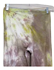 The People of the Labyrinths Amsterdam. Vintage tie dye stretch PEACE graphic pants