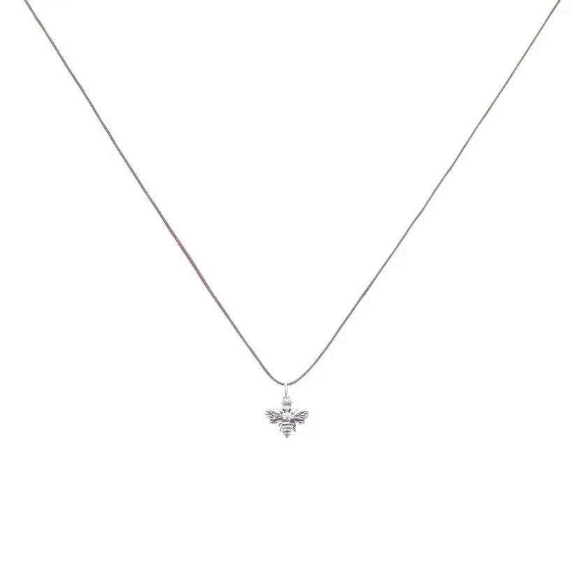 Tiny Charm Necklace - Honey Bee