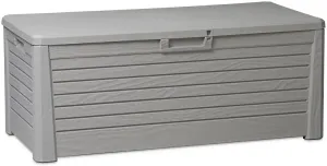 TOOMAX 155G Florida Cushion Box, Warm Grey, 148 x 72 x 60 cm