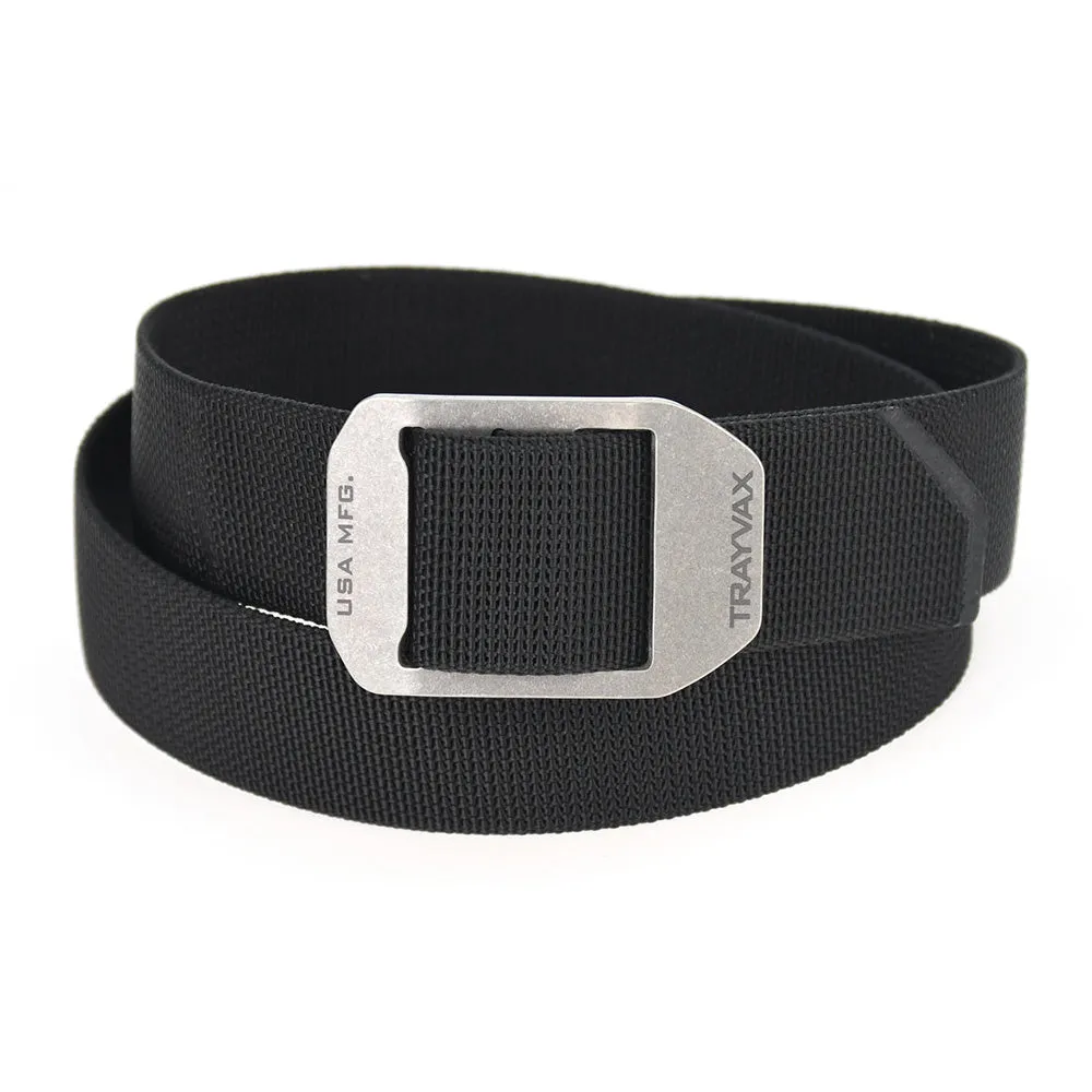 Trayvax Cinch Designer Belt - Heavy Duty Nylon Web Belt