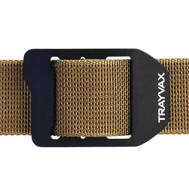 Trayvax Cinch Designer Belt - Heavy Duty Nylon Web Belt