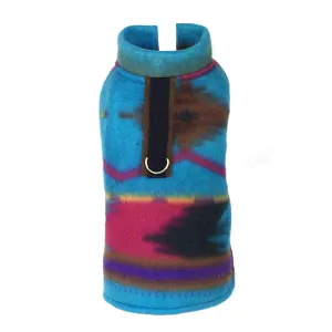 Tribal Fleece Dog Harness Coat