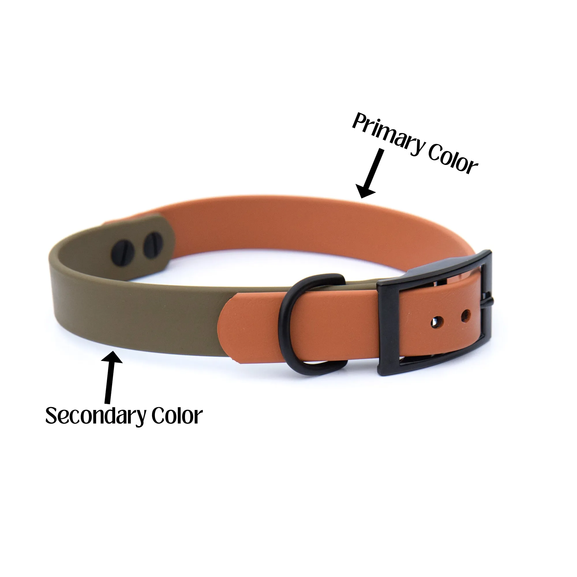 Two-Toned BioThane® Collars