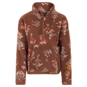 Uddesya Eco Quarter Zip Jacket - Cappuccino Yathra