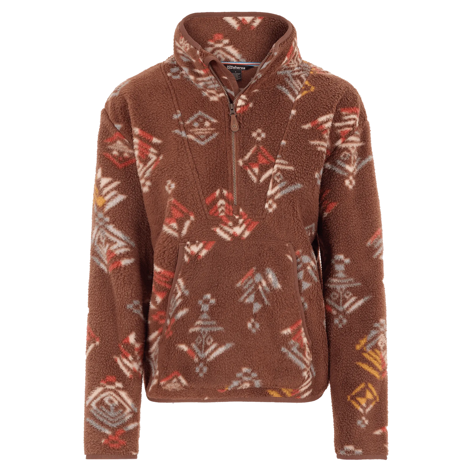 Uddesya Eco Quarter Zip Jacket - Cappuccino Yathra