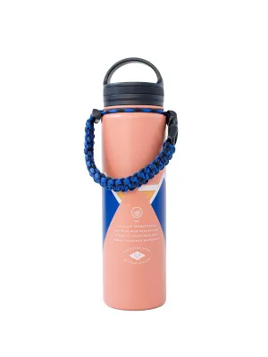 United by Blue 22oz Geo Mountain 22oz Insulated Steel Water Bottle Orange