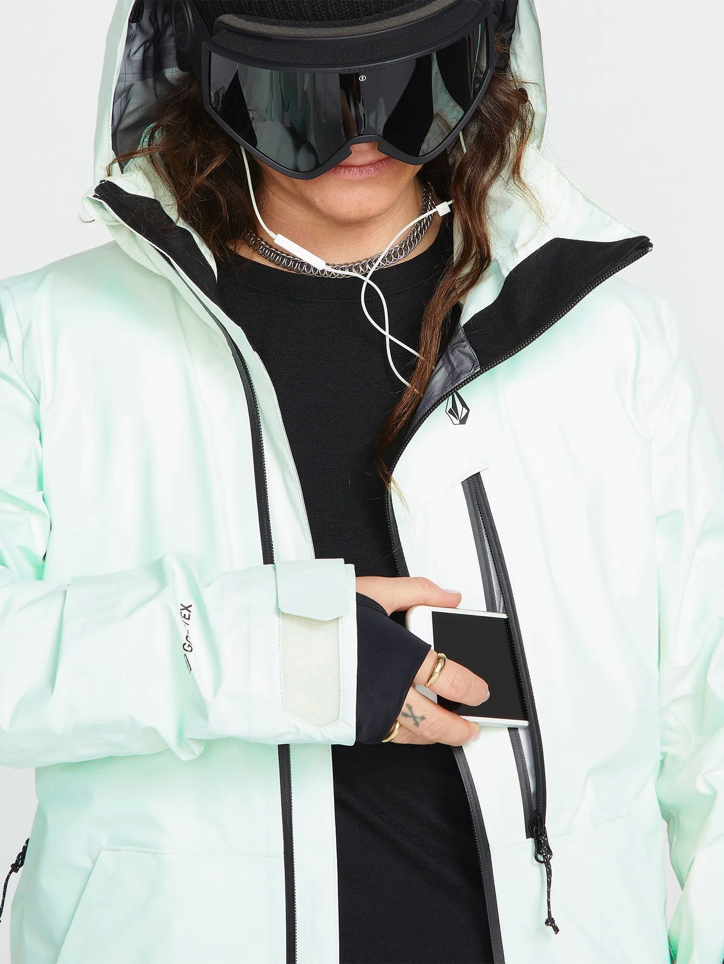 Veste de snow Nya Tds Infrared Gore-Tex - Ice Green