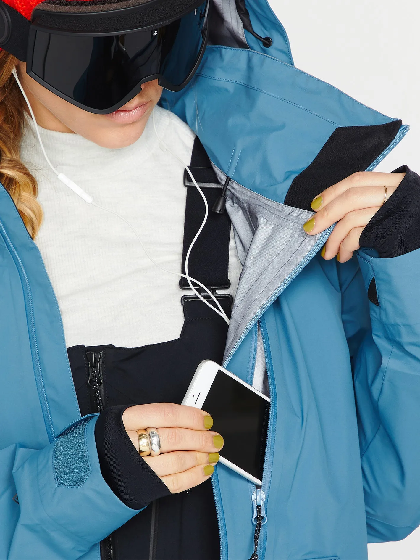 Veste de snow Nya Tds Infrared Gore-Tex - Petrol Blue