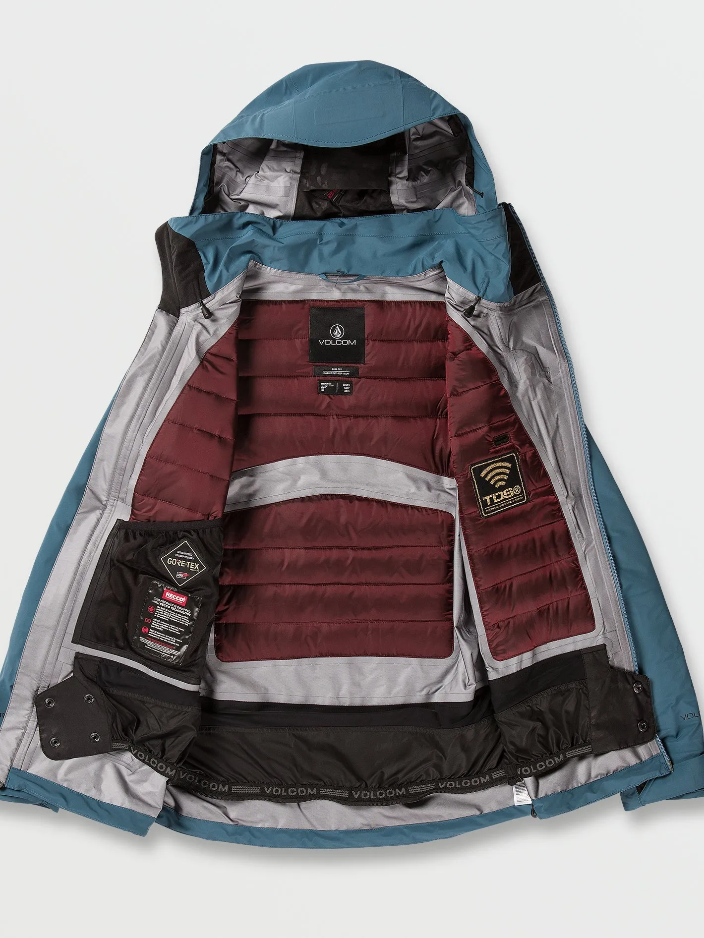 Veste de snow Nya Tds Infrared Gore-Tex - Petrol Blue