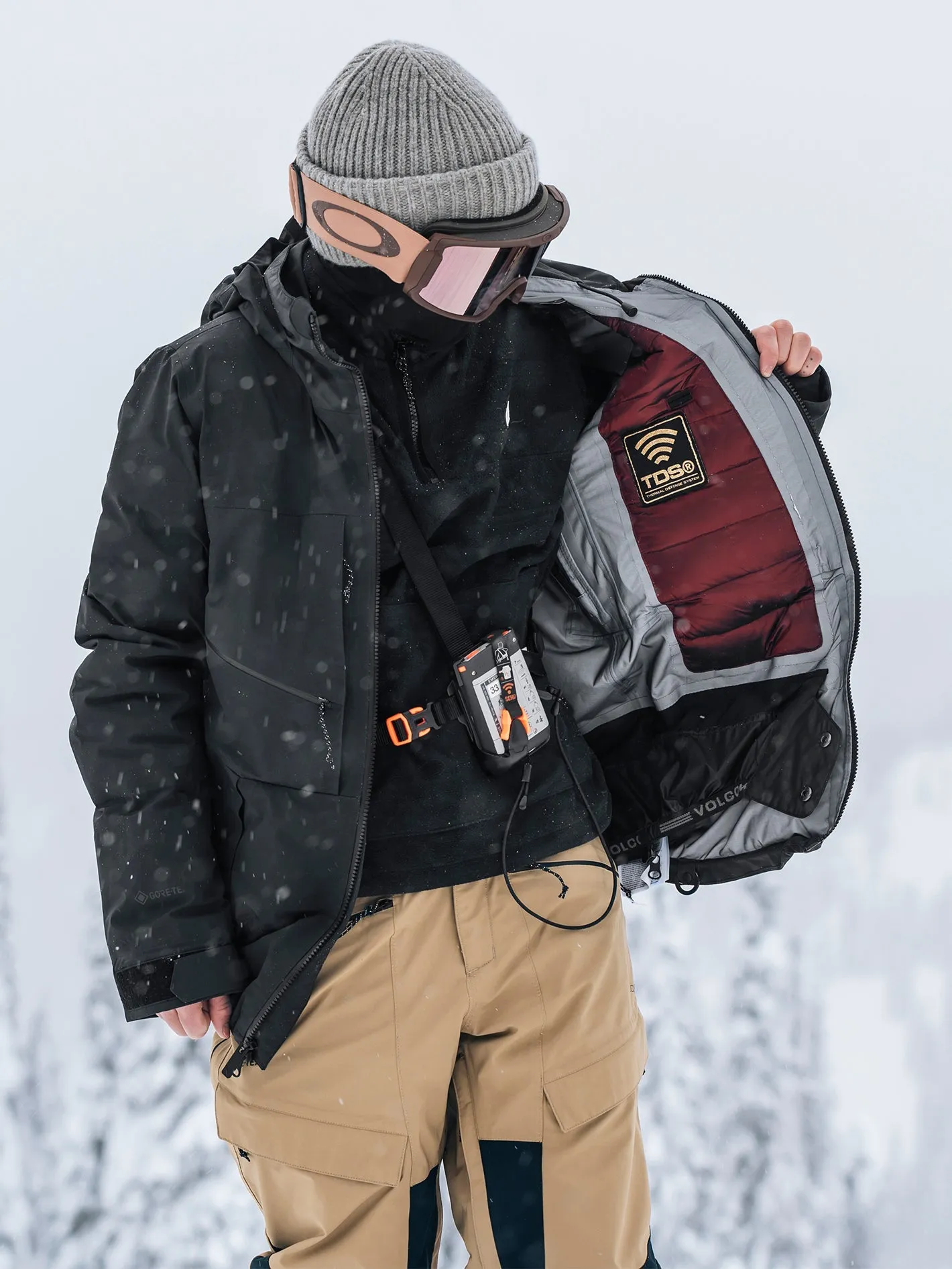 Veste Gore-Tex Koa Tds Infrared - BLACK