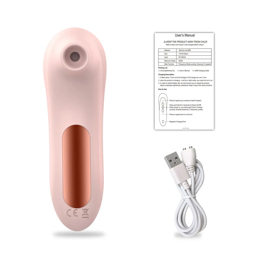 Vibrating Air Pulsator | Sucking Vibrator