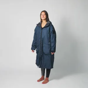 VOITED Original Outdoor Change Robe & Drycoat for Surfing, Camping, Vanlife & Wild Swimming  - Ocean Navy