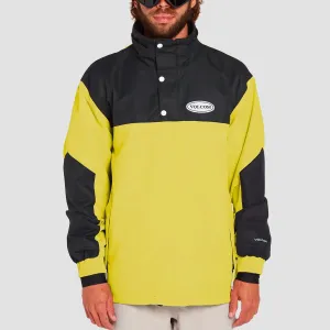 Volcom Longo Pullover Snow Jacket Faded Lemon