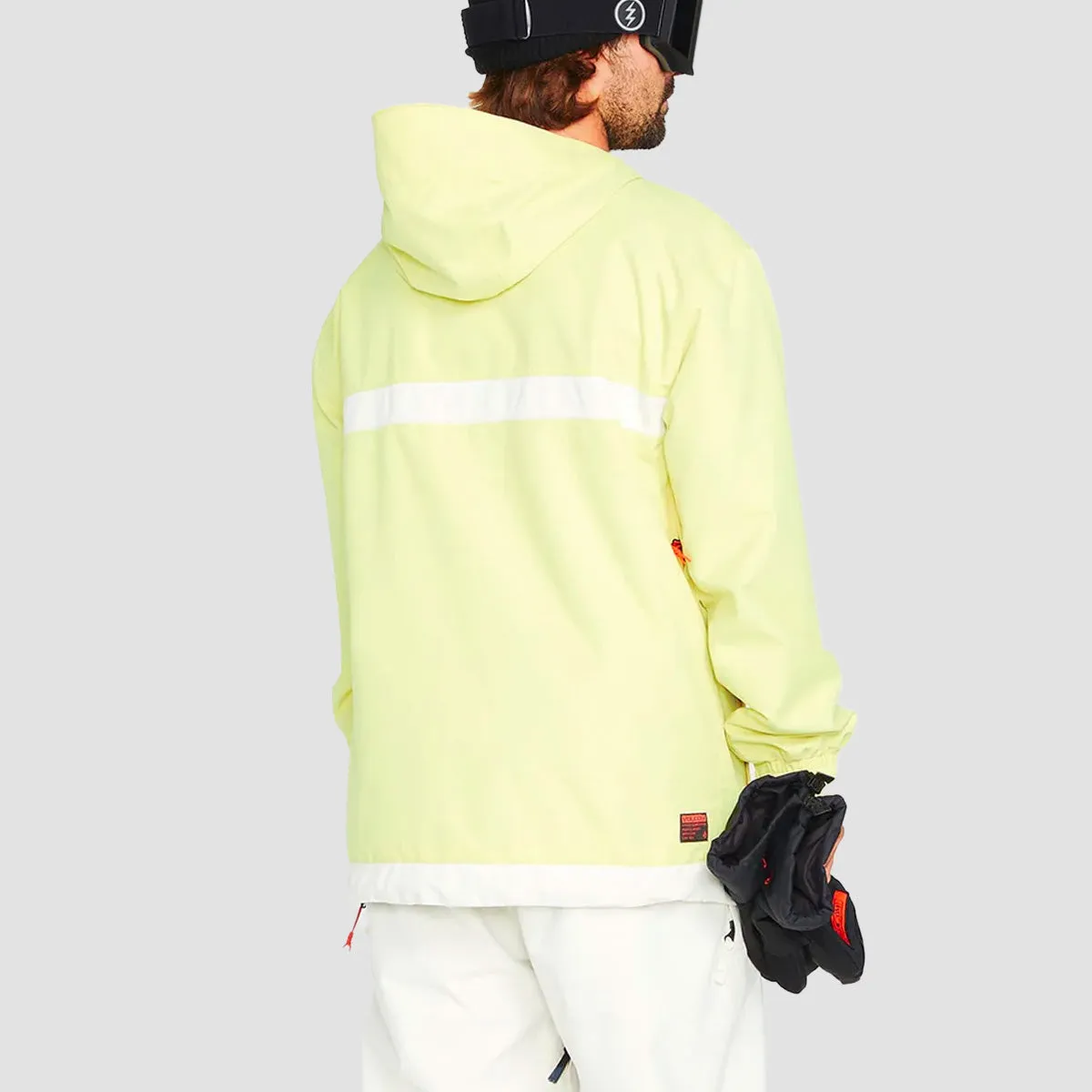 Volcom Longo Pullover Snow Jacket Yellow