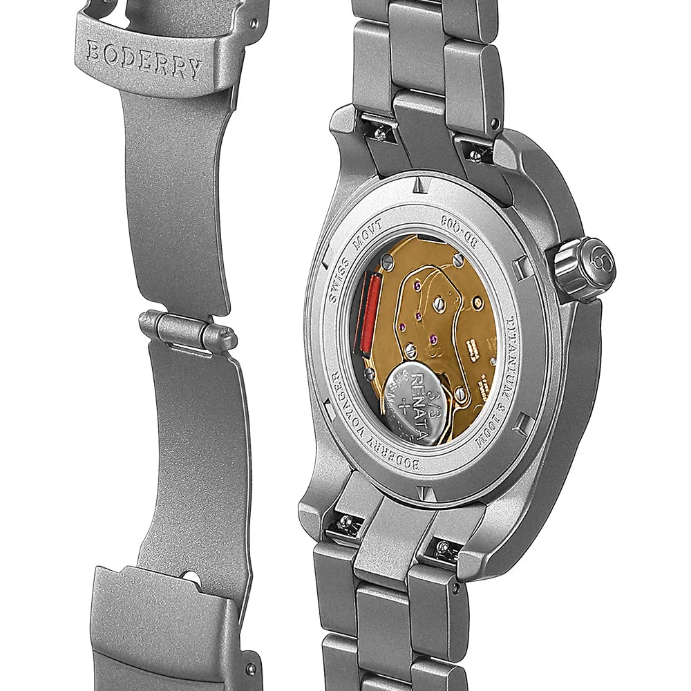 VOYAGER 38 - 100M Waterproof Titanium Field Watch | 917G