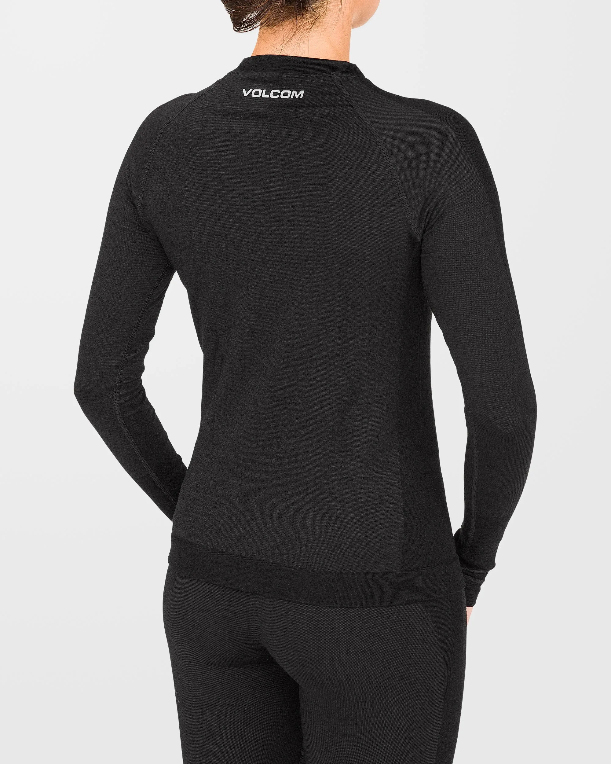 W Engineered Base Layer Langarmshirt - Black