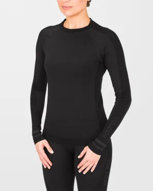 W Engineered Base Layer Langarmshirt - Black