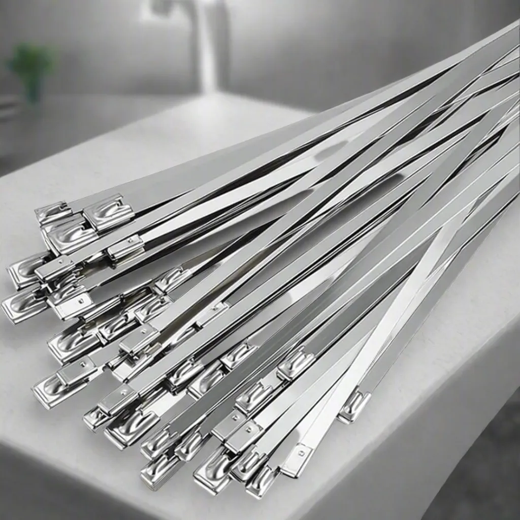 Wadfow 150mm Stainless Steel Cable Ties - WFZ15046