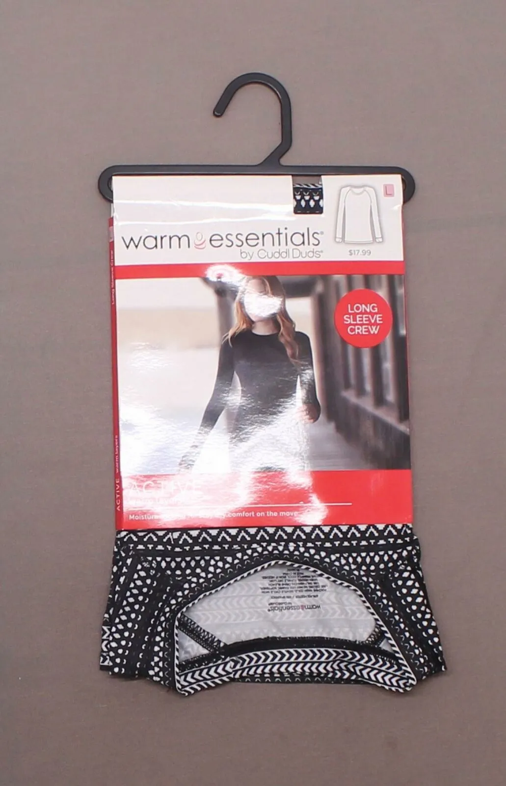Warm Essentials by Cuddl Duds Women's Thermal Active Long Sleeve Top