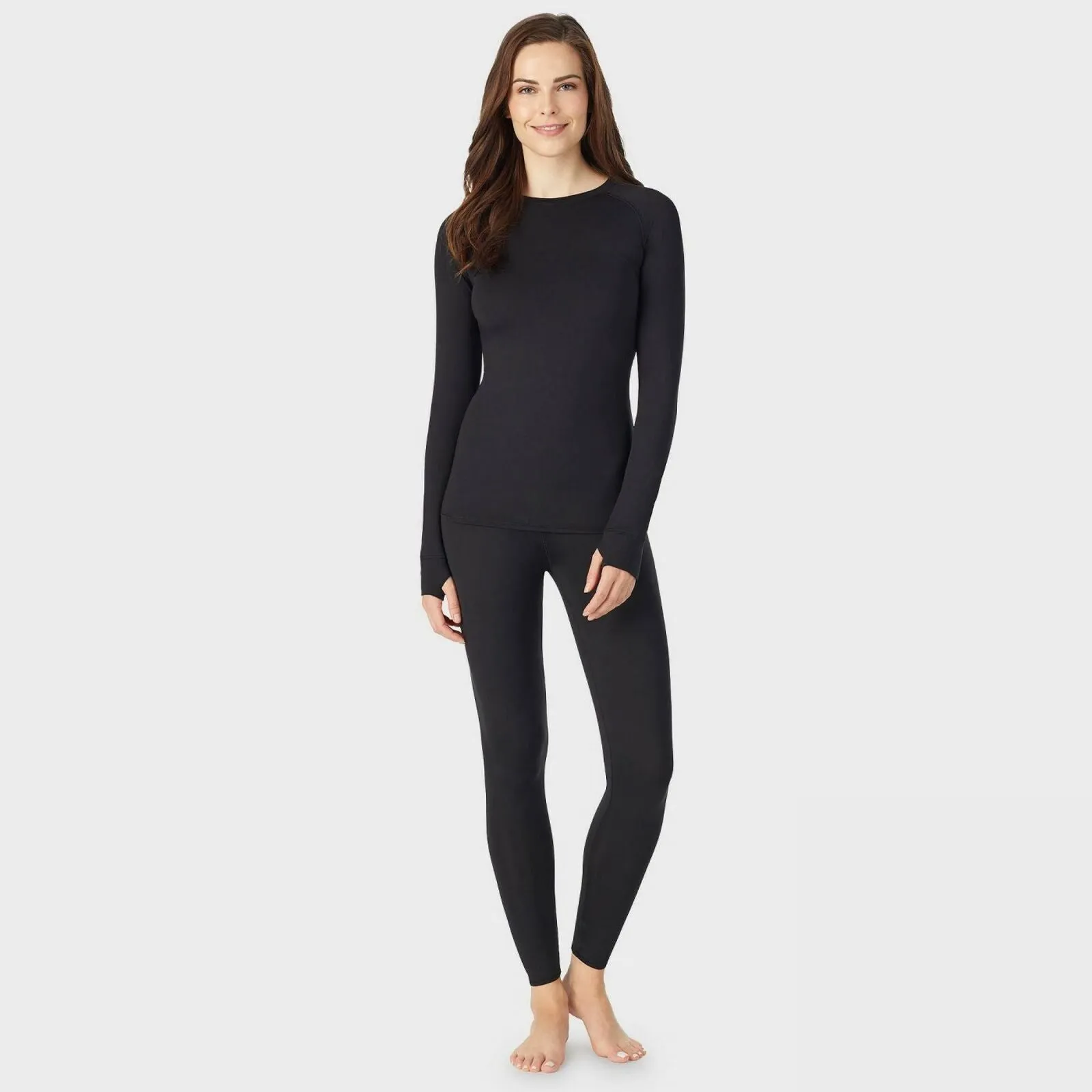 Warm Essentials by Cuddl Duds Women's Thermal Active Long Sleeve Top