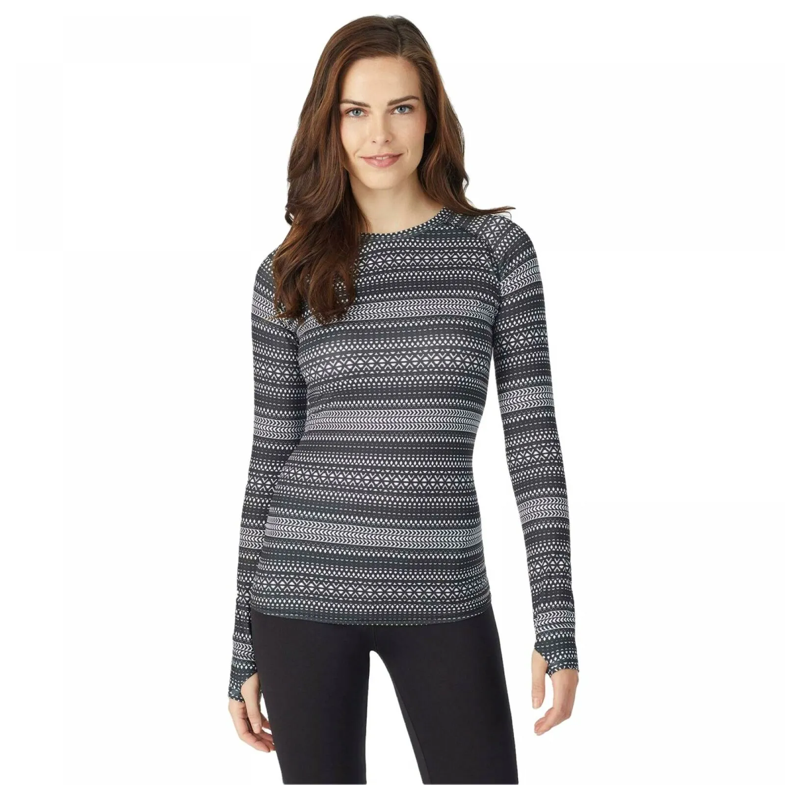 Warm Essentials by Cuddl Duds Women's Thermal Active Long Sleeve Top