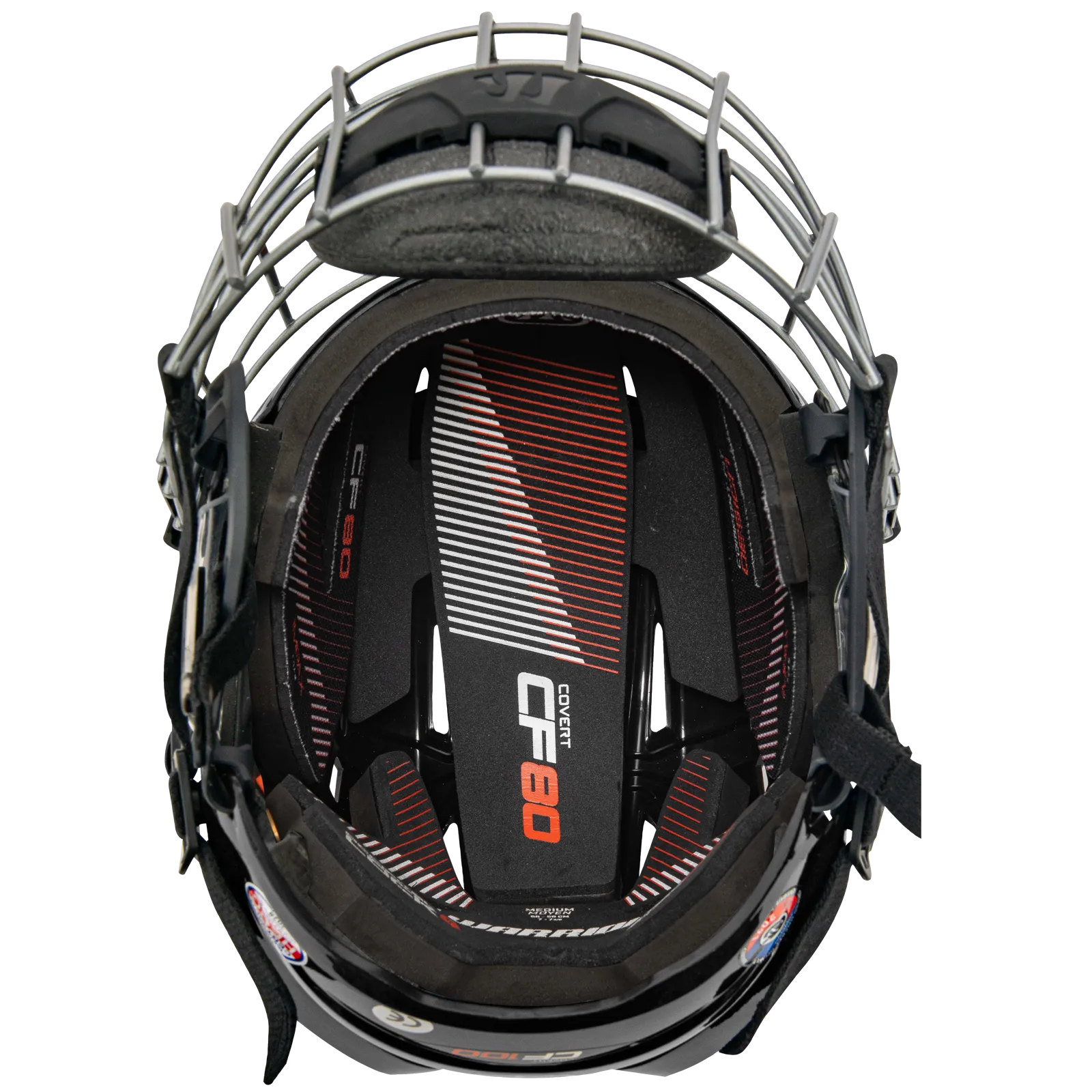 Warrior Covert CF80 Hockey Helmet Combo