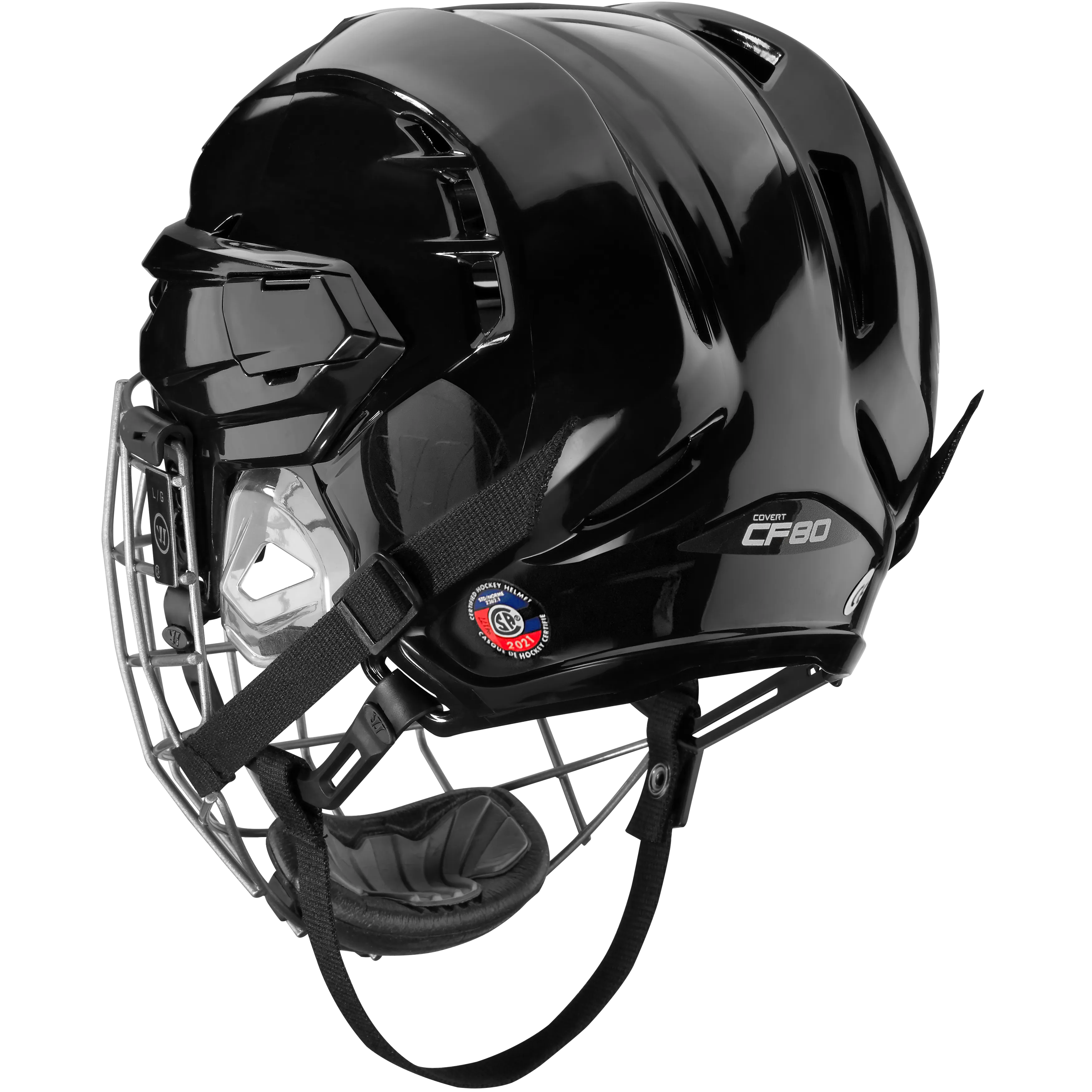 Warrior Covert CF80 Hockey Helmet Combo