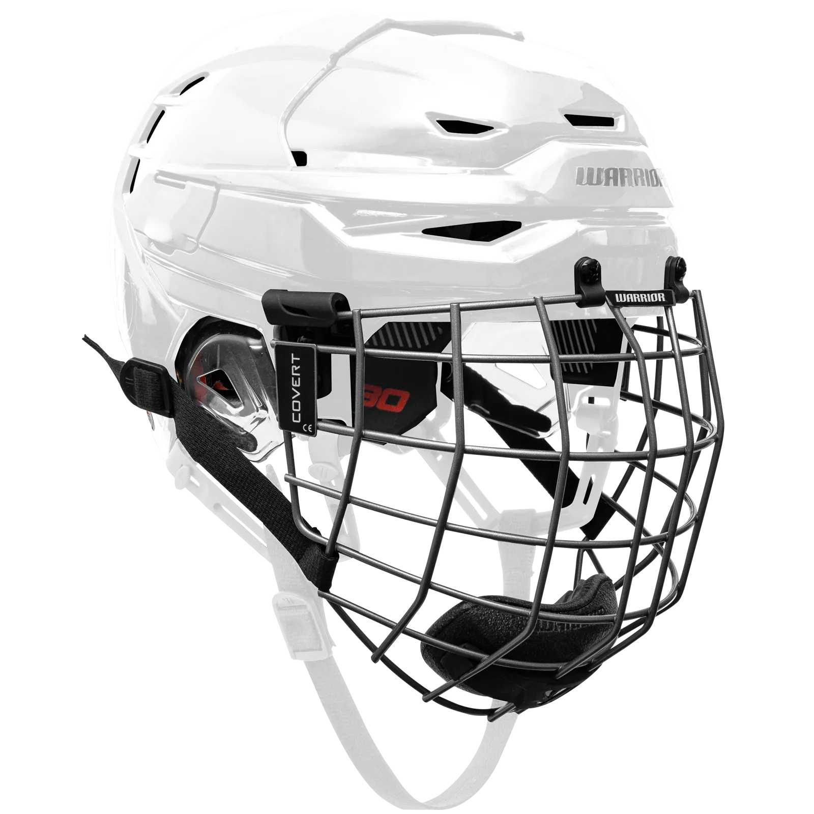 Warrior Covert CF80 Hockey Helmet Combo