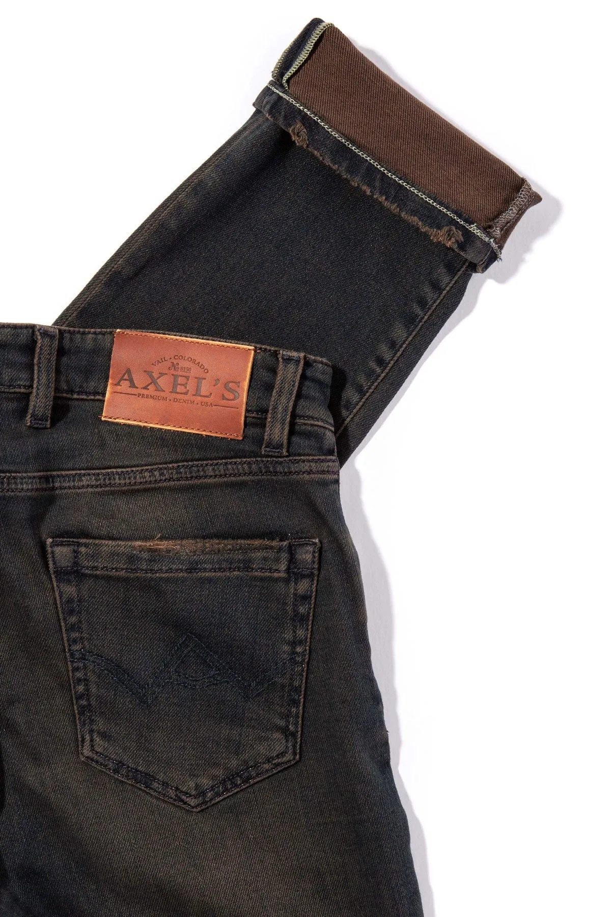 Waylon Over-Dyed Stretch Denim In Desert