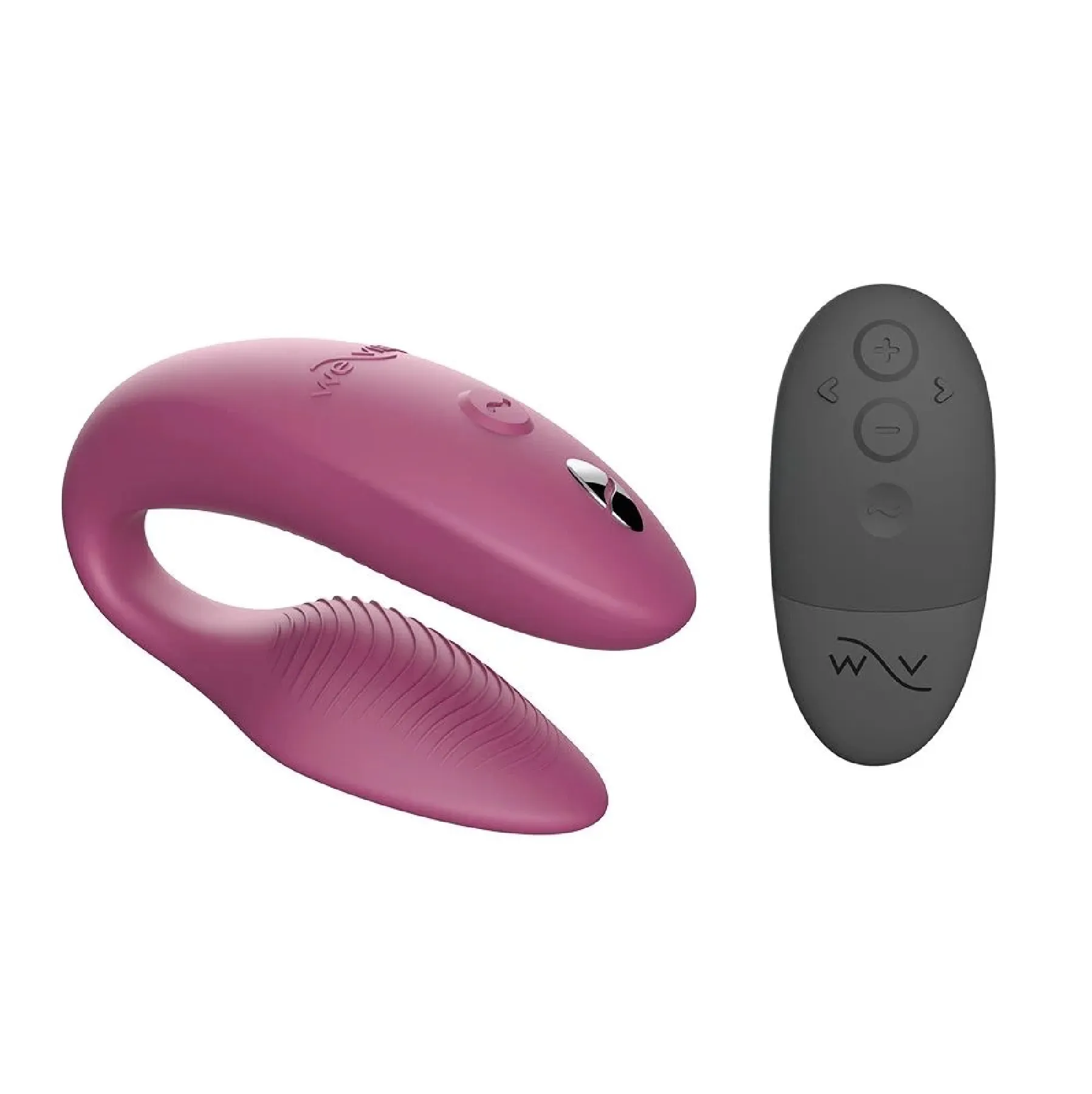 We-Vibe Sync Rechargeable Silicone Couples Vibrator with Remote Control - Dusty Pink