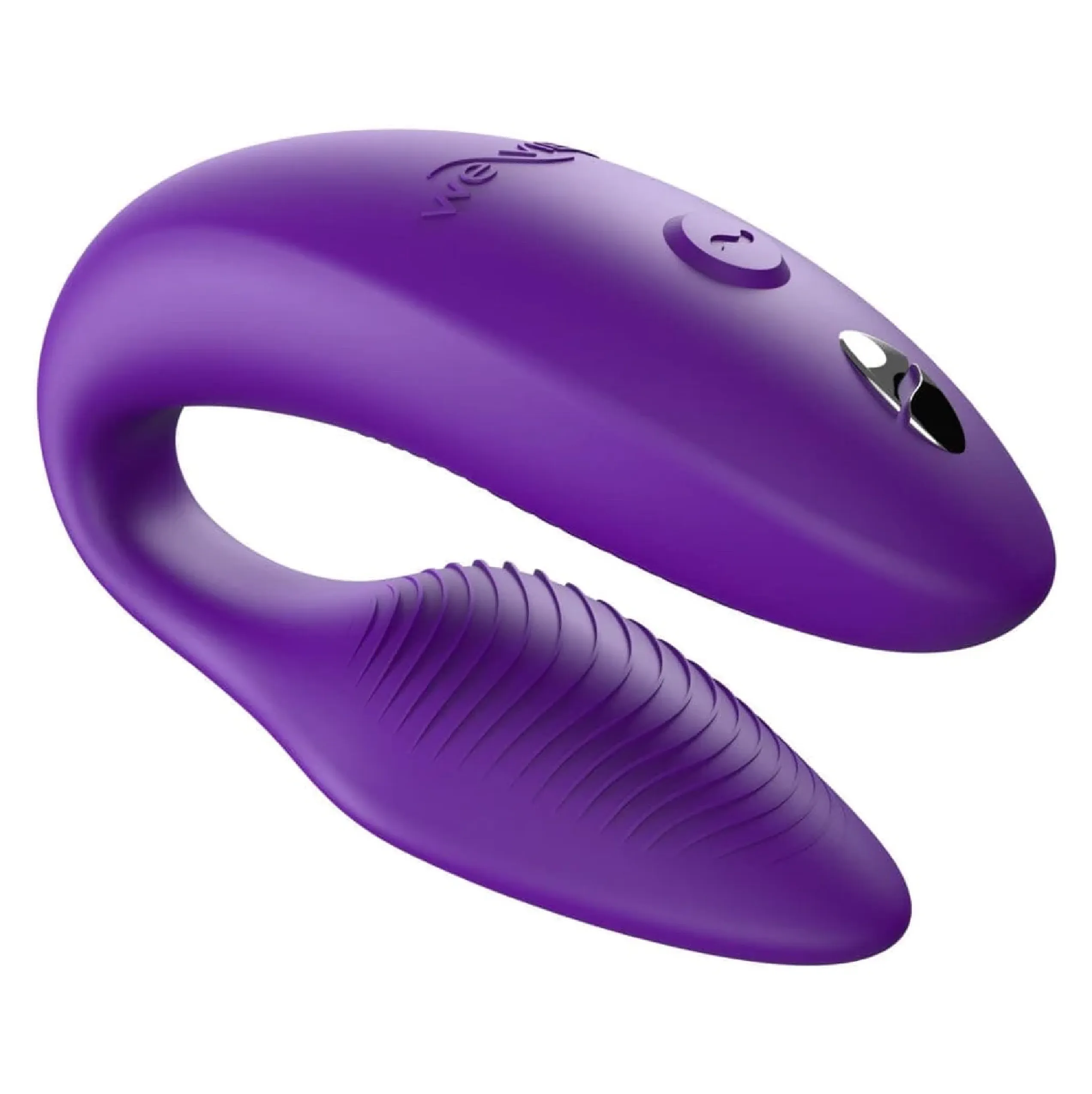We-Vibe Sync Rechargeable Silicone Couples Vibrator with Remote Control - Purple