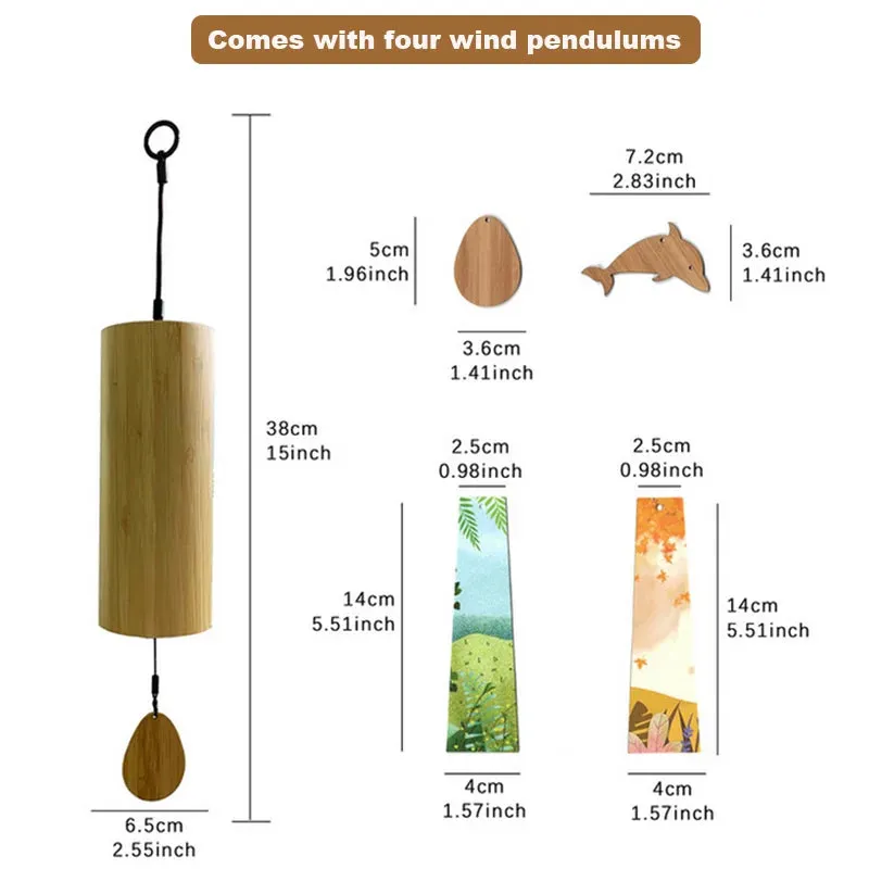 Weather Bamboo Wind Chimes