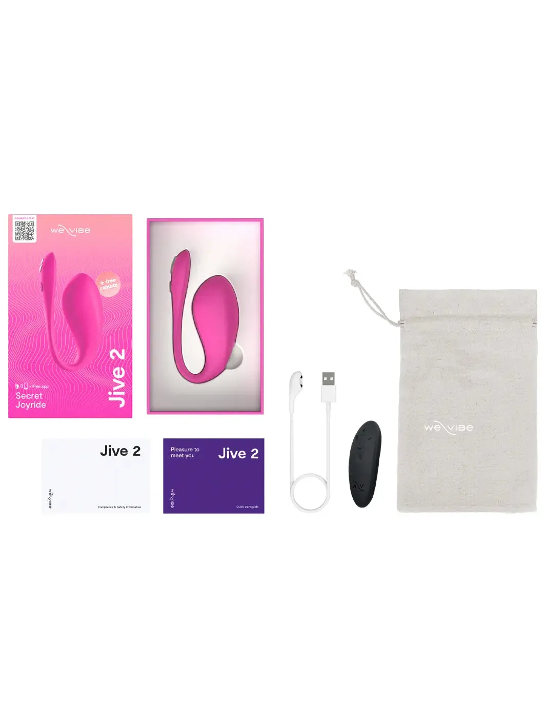WeVibe Jive 2 App Controlled Wearable G-Spot Egg Vibrator