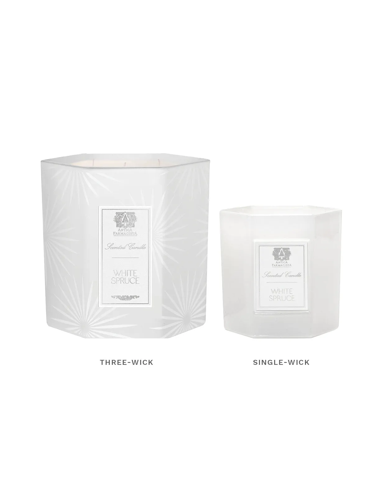 White Spruce Three-Wick Candle