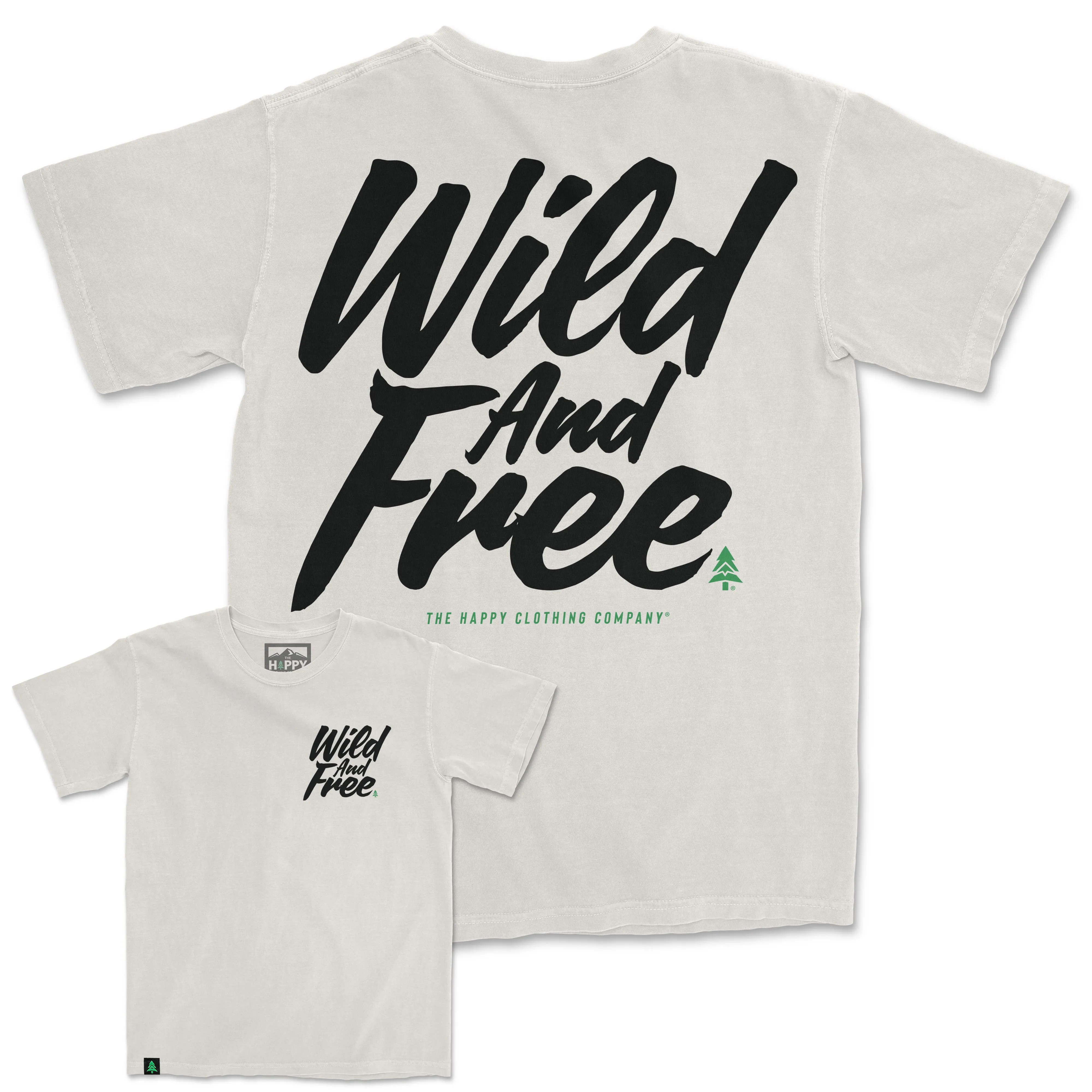 Wild And Free Oversized Vintage Tee