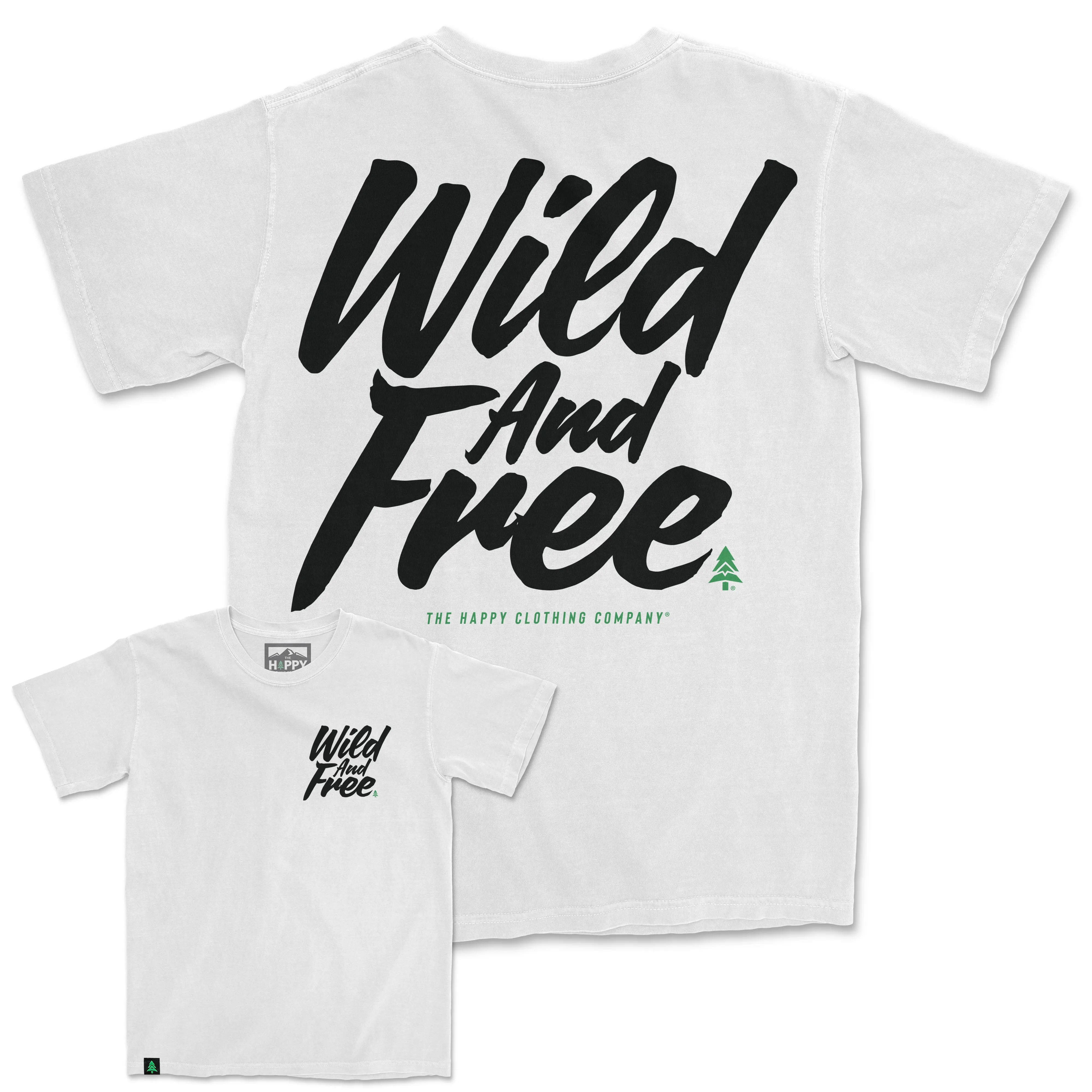 Wild And Free Oversized Vintage Tee
