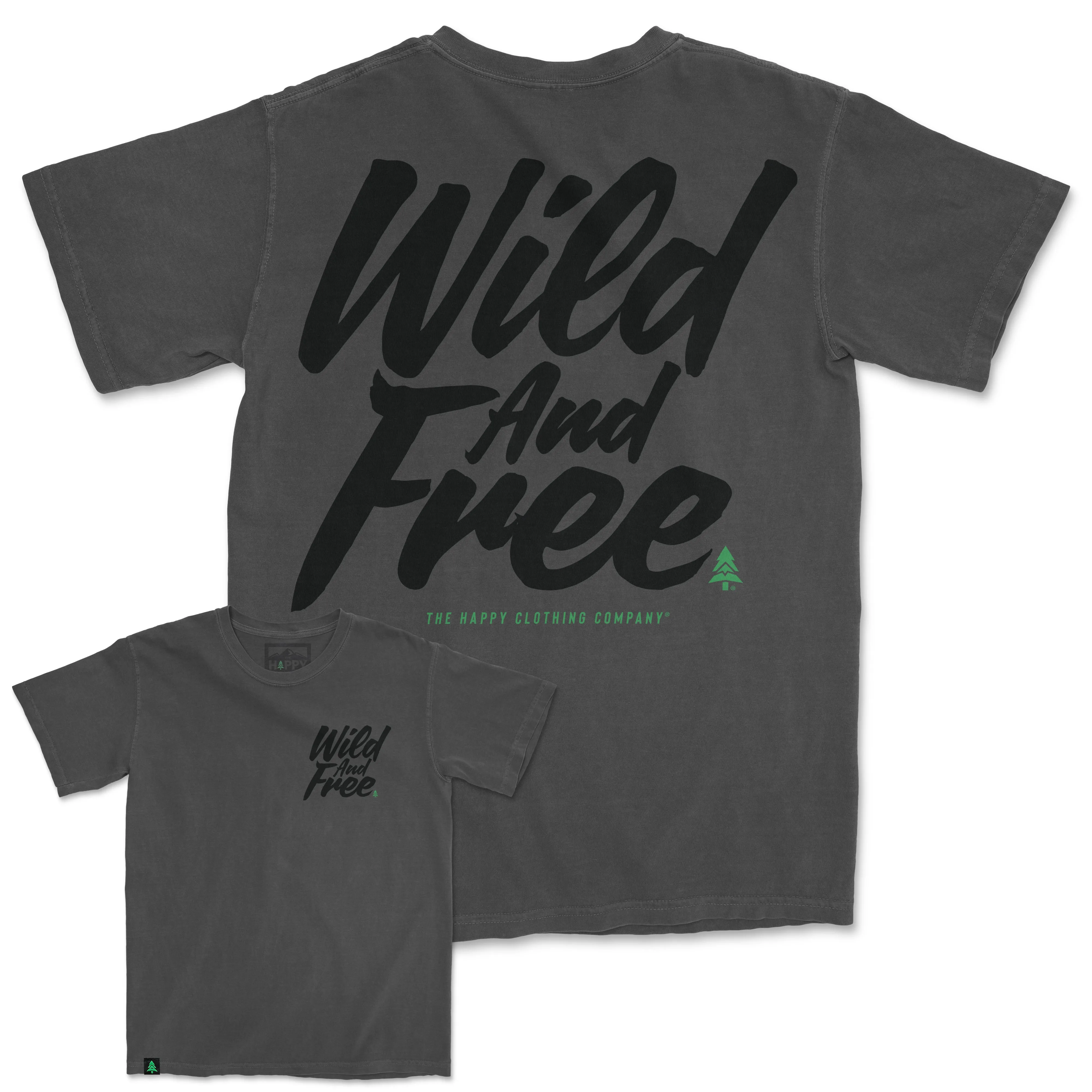Wild And Free Oversized Vintage Tee