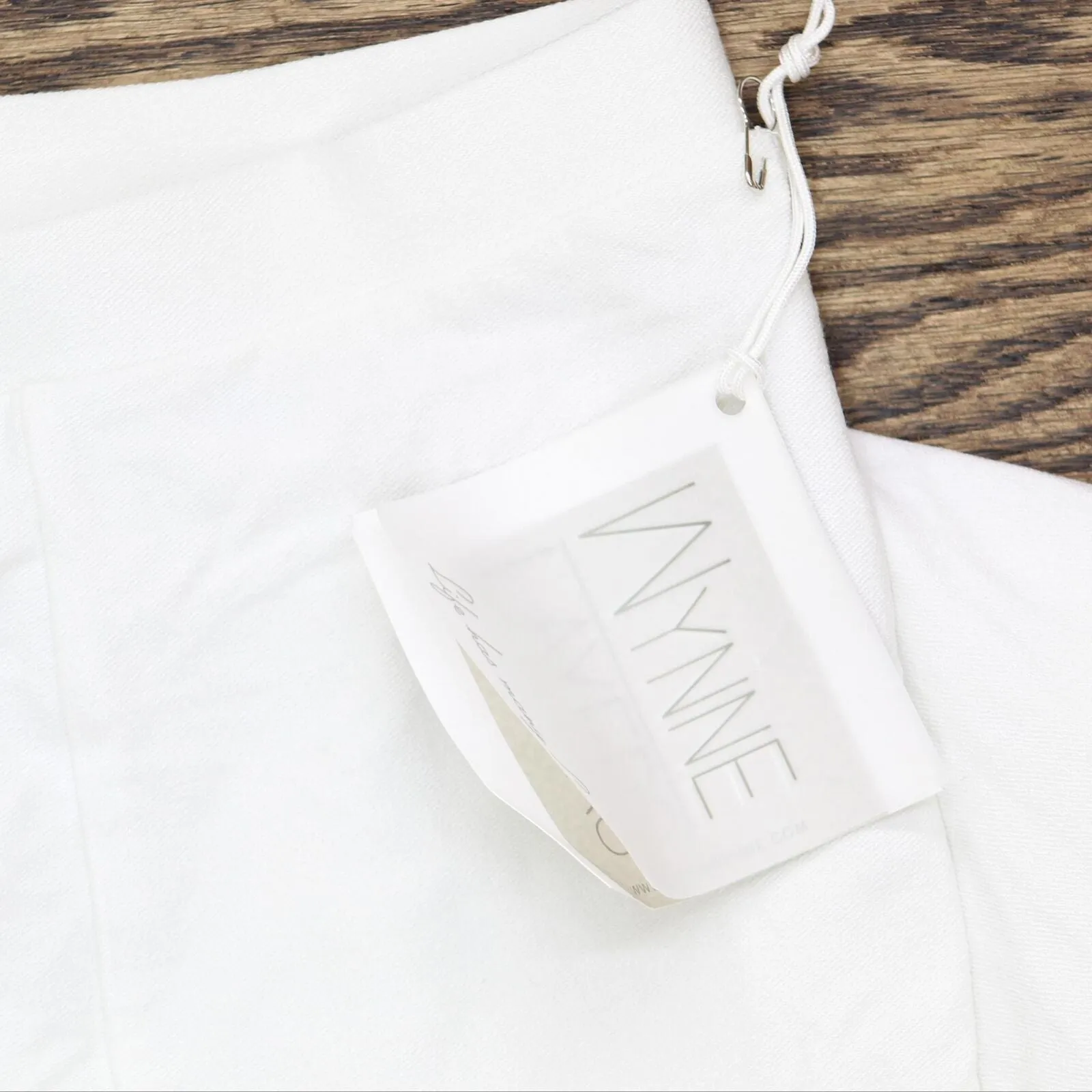 Wynne Layers Womens Crepe Stretch Pull On Pants 694612 Cloud White L