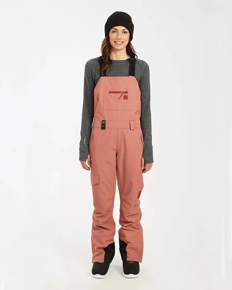 XTM Harper Bib Pants Womens Dutsy Pink