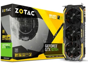Zotac Ge Force Gtx 1070 Ti Amp Edition 8 Gb Gddr5 Pci Express